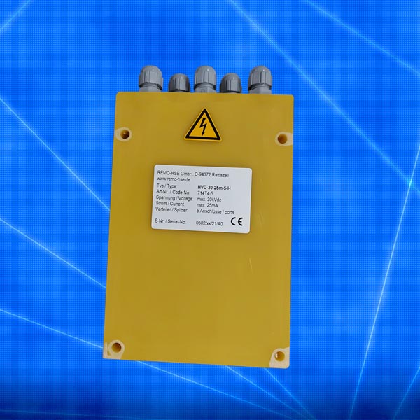 REMO-HSE high voltage distributor HVD-30k-25m-n-H
