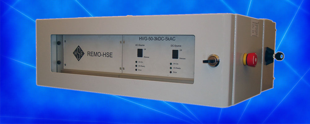 REMO-HSE 50 Watt regulated AC/DC - high voltage power supply